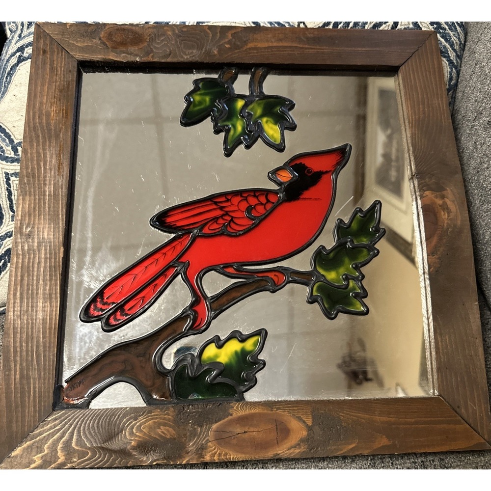 Cardinal mirror by J. Kipp